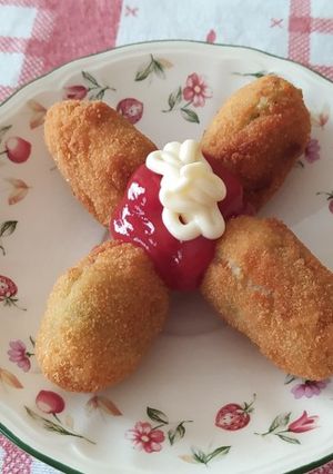 Foto principal de Croquetas de menestra y pescado