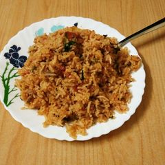 A picture of Tomato rice..