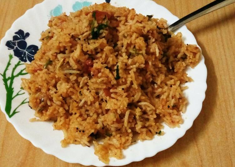 Simple Way to Make Perfect Tomato rice.