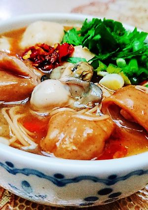 蚵仔麵線 的食譜成品照片