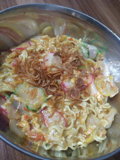 Foto resep Seblak indomie ayam bawang