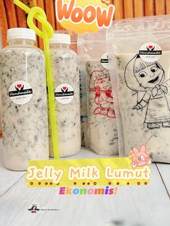 Foto resep Jelly Milk Lumut Ekonomis