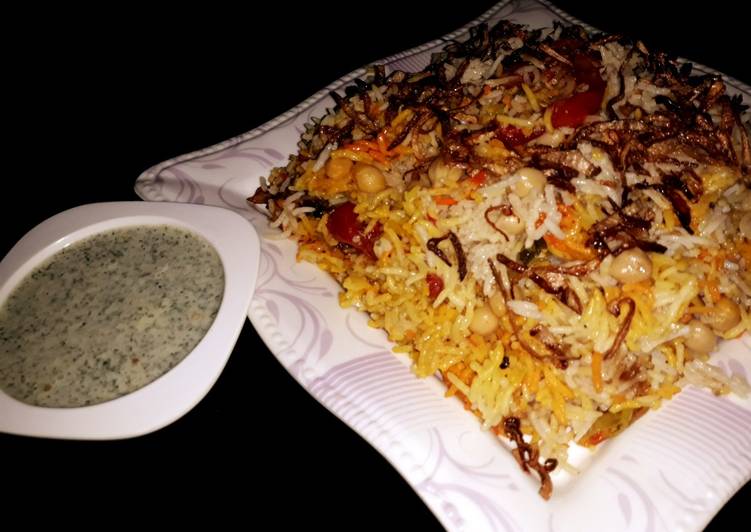 How to Make Speedy Degi style Chana pulao