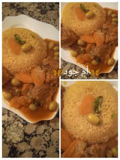 صورة لوصفة ارز في الفرن مع صلصة ولا أروع 🤤