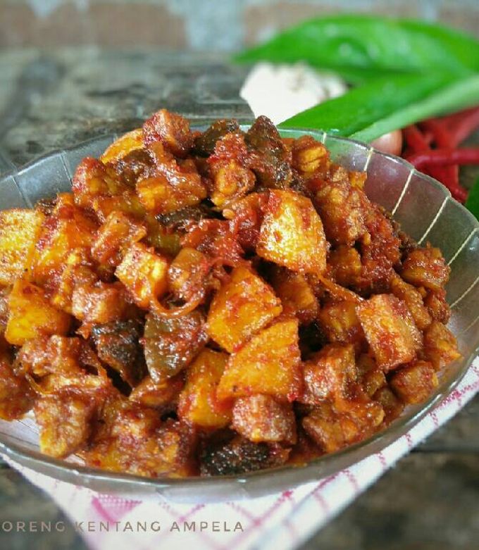 Foto resep Sambal Goreng Kentang Ampela (pr_masakankentang)