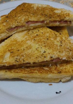 Foto resep Roti Bakar Isi Keju