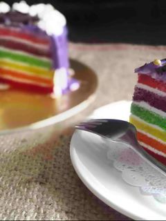Foto resep Rainbow Cake Kukus