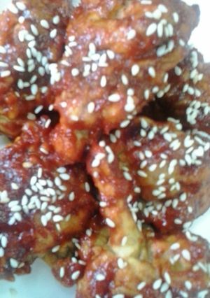 Foto resep Yangnyeom Tongdak (Korean Spicy Fried Chicken)