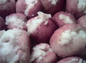 Una foto de Profiterol, pavita o bomba rellena (Venezuela)