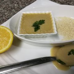 A picture of Tahini sauce.