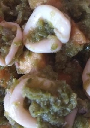 Foto resep Cumi cabe ijo