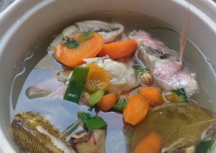 Langkah Mudah untuk memasak Sup ikan Lezat