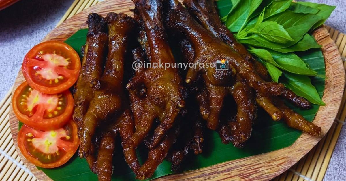 Resep Bacem Ceker Rasanya Maknyus