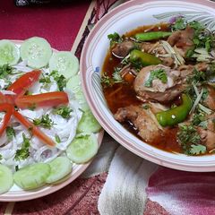 A picture of Chicken karhai.