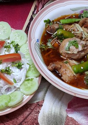 A picture of Chicken karhai.