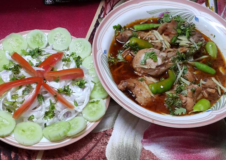 Steps to Make Homemade Chicken karhai