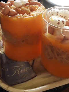 A picture of Layered dessert.