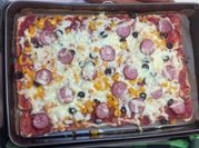 A picture of pizza toast