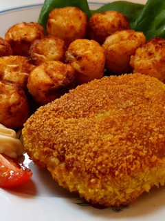 Kirántott darált hús gluténmentesen recept fotója