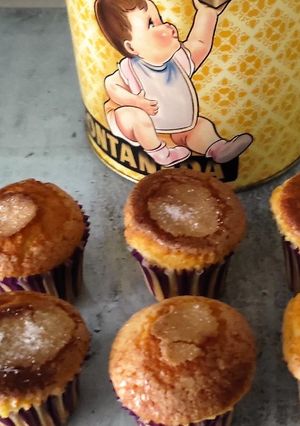 Una foto de Magdalenas de nata