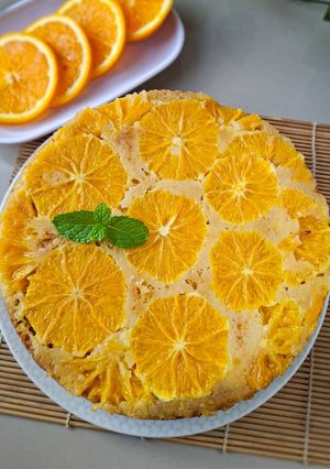 Foto resep Orange Upside Down Cake