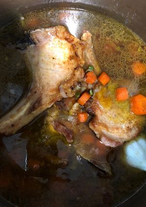 Foto principal de Chuletas de cerdo en salsa