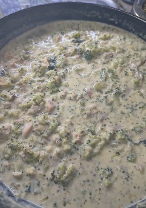 Una foto de Salsa crema de brócoli 🥦