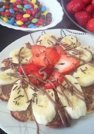 O poză a rețetei Waffle.