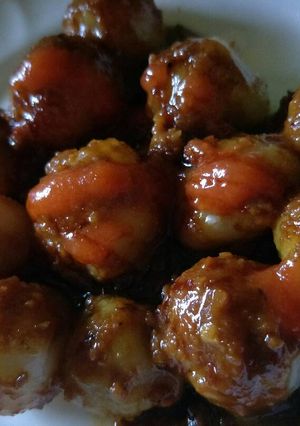 Foto resep Cilok isi daging saos kacang