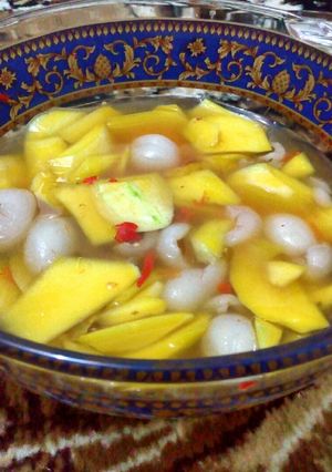 Foto resep Asinan mangga mix rambutan
