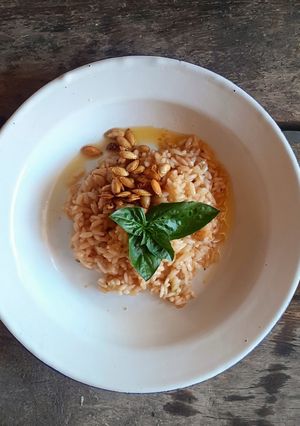 Una foto de Arroz pilaf