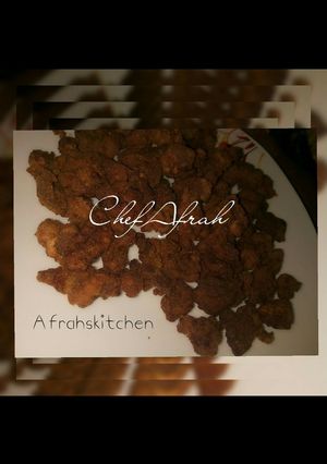 A picture of Beef popcorn.