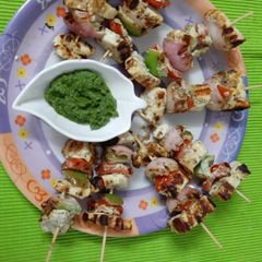 Paneer tikka A picture of Paneer tikka.