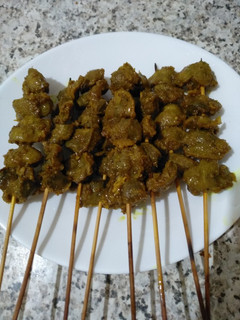 Foto resep Sate Ampela bumbu kuning