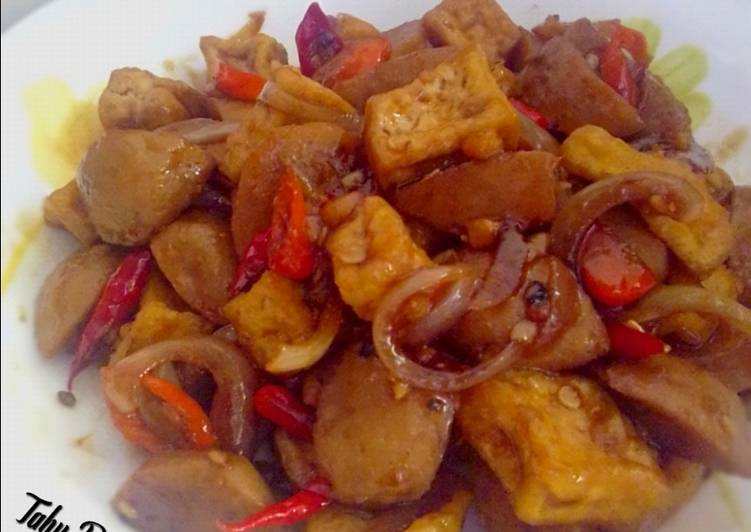 Tahu Baso saus Lada Hitam