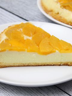 Barackos túrótorta recept fotója