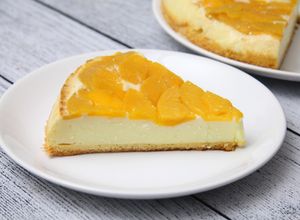 Barackos túrótorta recept fotója