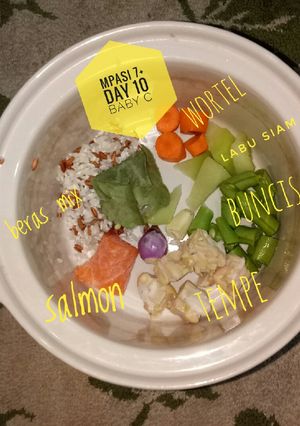 Foto resep Mpasi 7+ day 10 baby c