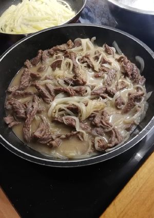 Una foto de Filetes en salsa