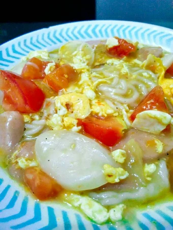 Langkah Mudah untuk Membikin Resep Seblak pedas(rice cake&amp;kerupuk) yang Lezat Sekali Anti Ribet, Mantap