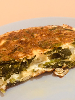 Una foto de Tortilla de espinaca súper fácil