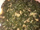 ملوخيه باللحمه الناعمه على طريقتي
