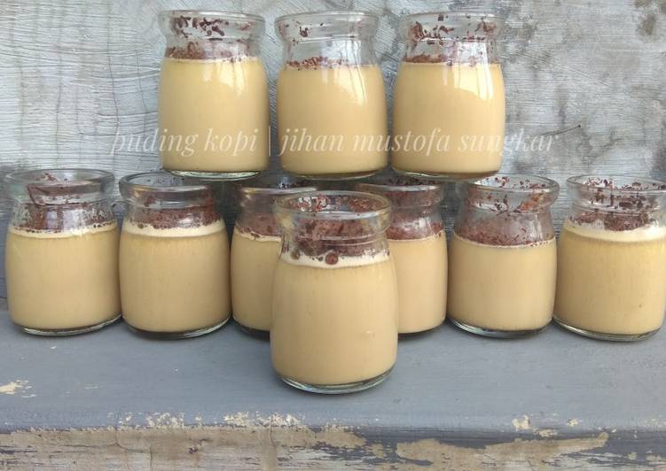 Resep 8. puding kopi #pr_padersxcookpad, Menggugah Selera