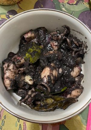 Foto resep Cumi Hitam Surabaya