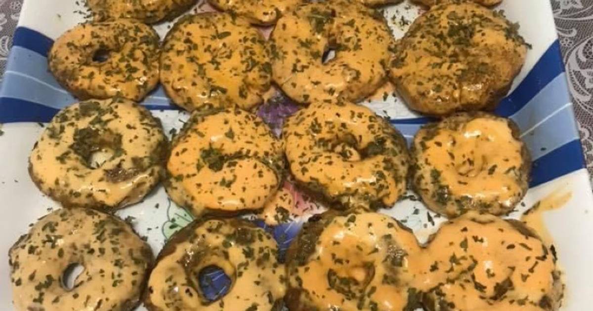 Potato chicken donuts Recipe by Fouzia Rizwan - Cookpad
