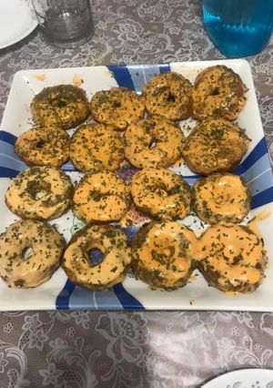 A picture of Chicken Donuts.