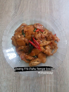 Foto resep Oseng Tetes (Tahu Tempe Sosis)