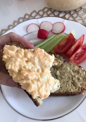 Mascarponés tojáskrém 🥚 recept fotója