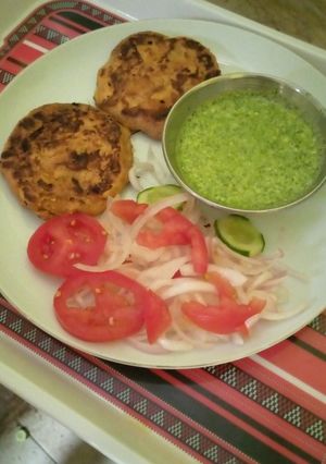 A picture of Shami Kabab.