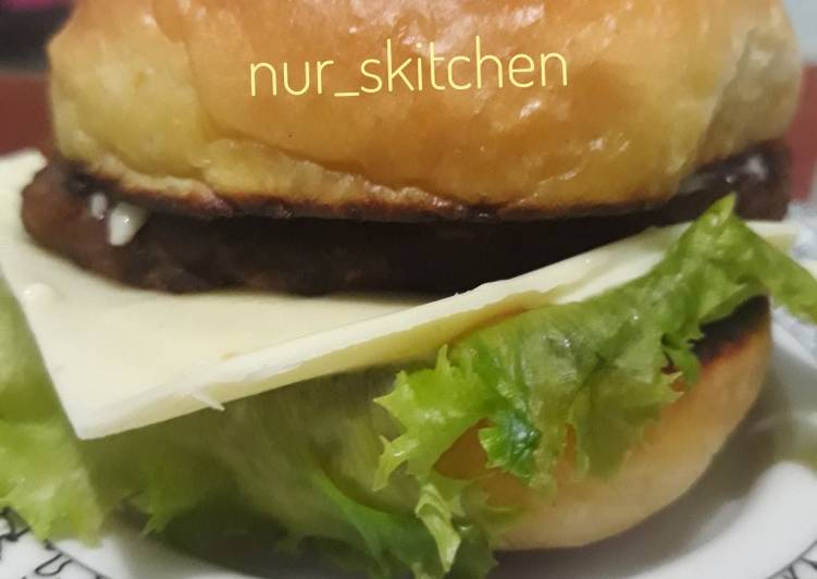 How to Make Yummy Burger Bun Homemade